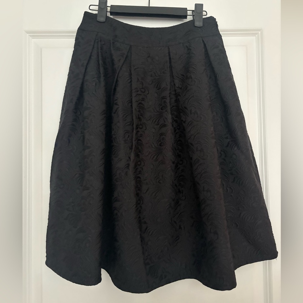 Beautiful Black Midi Skirt